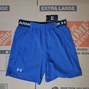 Under Armour Mens Vanish Woven 6 In Shorts Blue